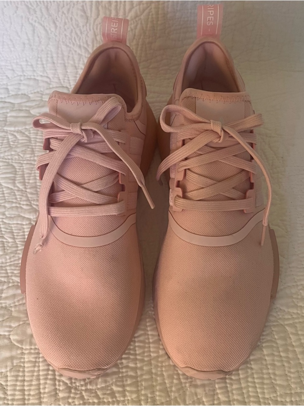 adidas Women’s Blush Pink NMD-Style Sneakers - Picture 4 of 8